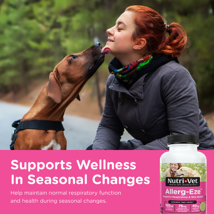 NUTRI-VET ALLERG-EZE CHEWABLES 60 TAB