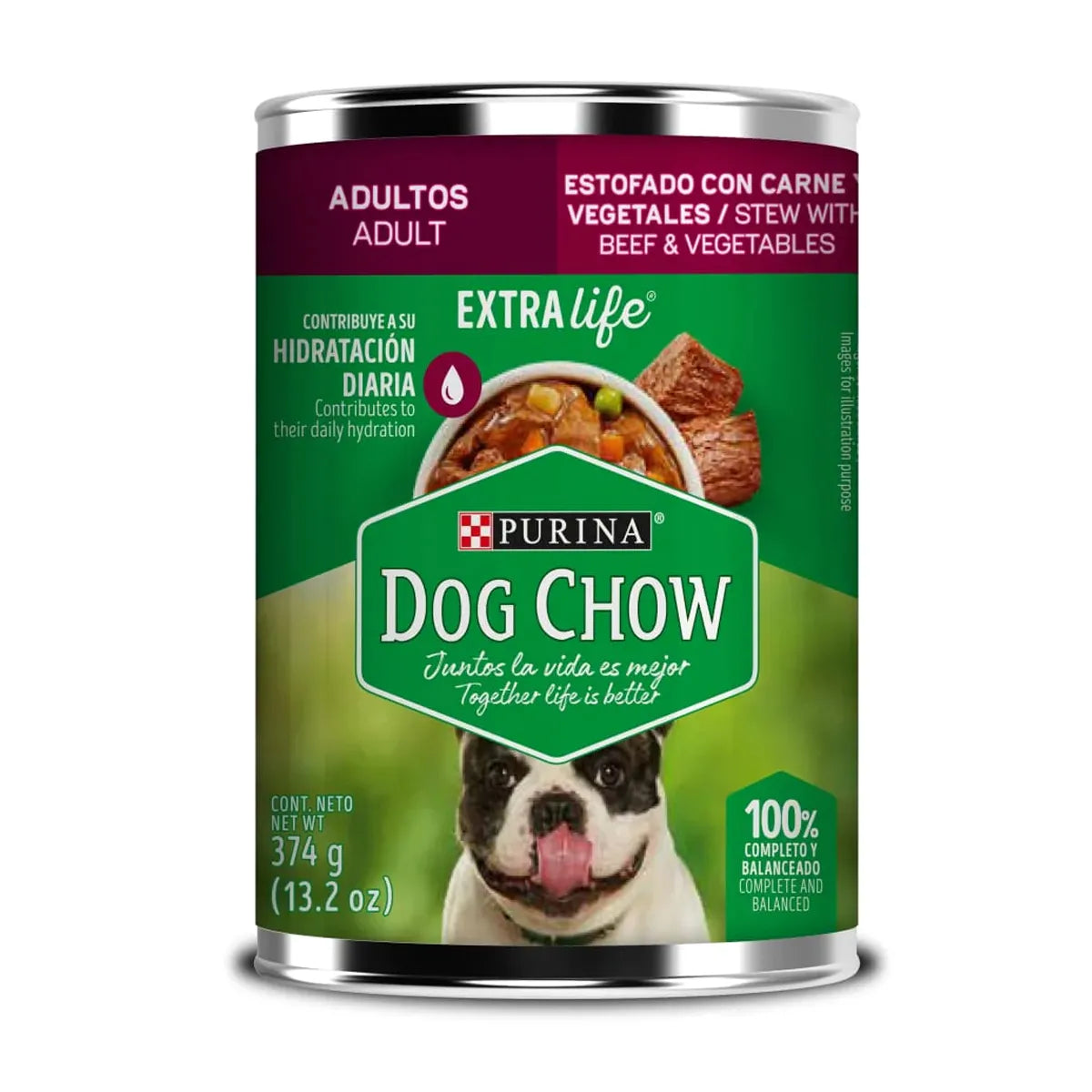 Dog Chow Lata Estofado de Res