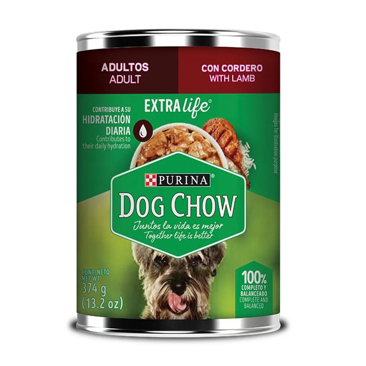Dog Chow lata Cordero y Arroz
