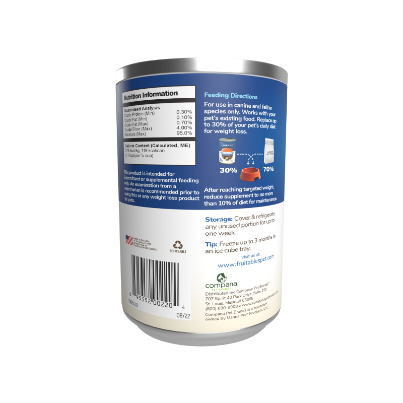 FRUITABLES WEIGHT LOSS SUPPLEMENT