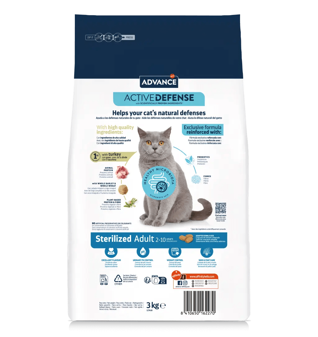 ADVANCE CAT STERILIZED ADULT