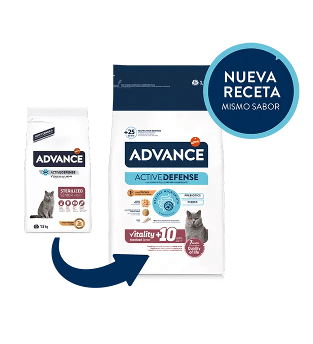 ADVANCE CAT STERILIZED SENIOR