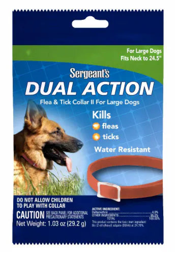 COLLAR ANTIPULGAS SERGEANTS 24.5″ (Perros Grandes)