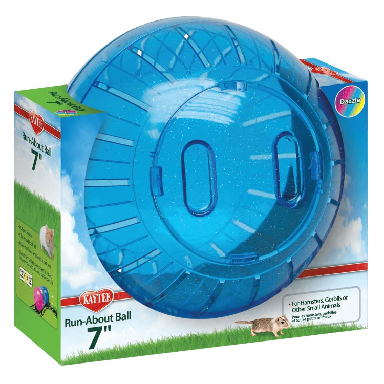 KAYTEE RUN ABOUT BALL RAINBOW RUEDAS PARA HAMSTER COLORES