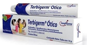 TERBIGERM ÓTICO CREMA 15 GR (Antimicótico, antibiótico y antiinflamatorio)