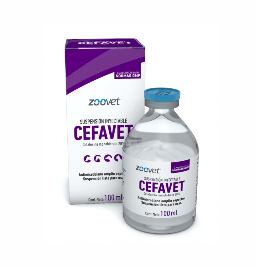 CEFAVET (Antibiótico cefalosporínico inyectable de amplio espectro)