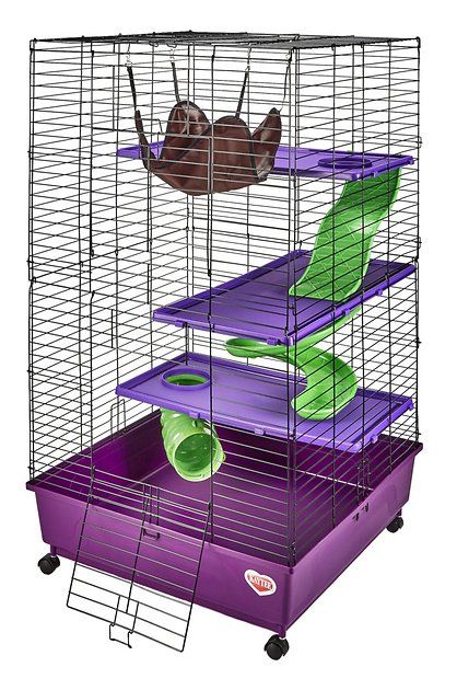 FERRET CAGE DELUXE MULTI NIVEL KAYTEE 24” X 24” HABITAT PARA FERRET MULTI NIVEL