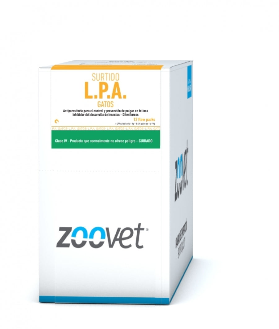 L.P.A PARA GATOS INHIBIDOR DEL DESARROLLO DE INSECTOS (Antiparasitarios Externos)