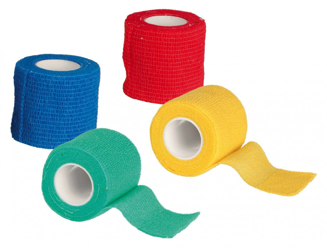 Set de 4 vendas, auto-adhesivas, 5 cm/4,5 m