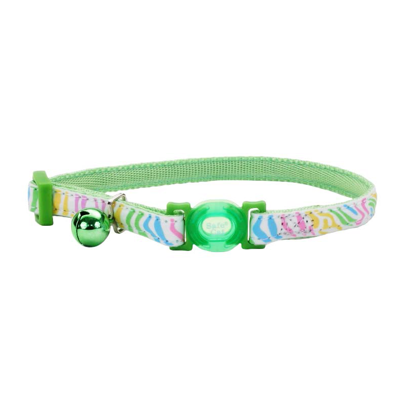 COLLAR SAFE CAT GLOW – VERDE RALLAS