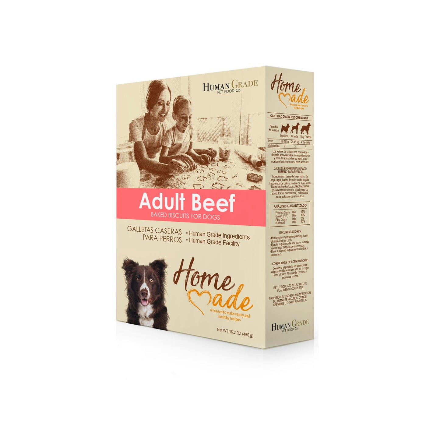 HUMAN GRADE CLASSIC BISCUITS- ADULT BEEF