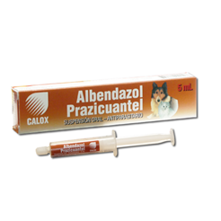 ALBENDAZOL + PRAZICUANTEL CALOX