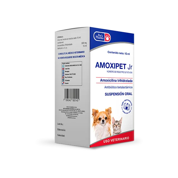 AMOXIPET JR. 15 ML (antibiótico)
