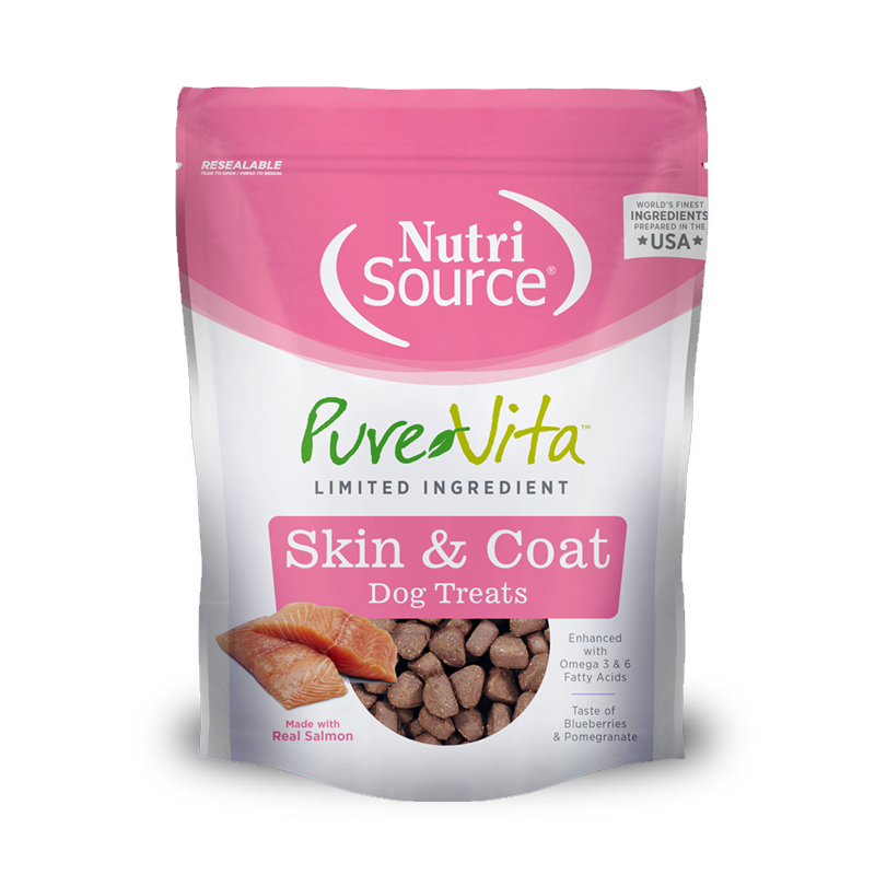 NUTRI SOURCE PURE VITA SKIN & COAT TREATS