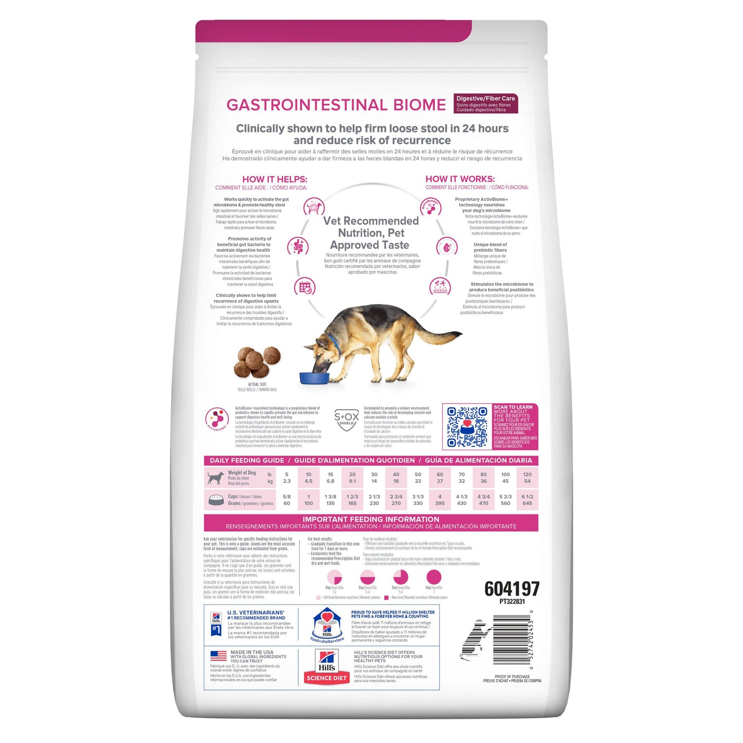 Hill's Prescription Diet Gastrintestinal Biome Canine