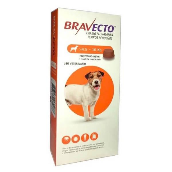 Bravecto fluralaner 250 2024 mg