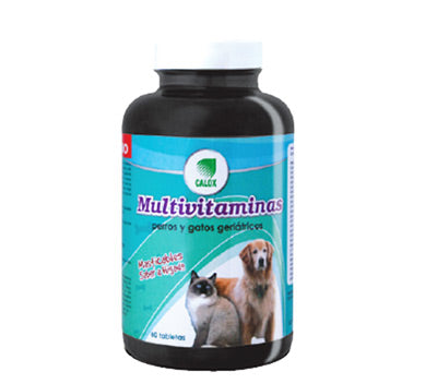 Multivitaminas Perros y Gatos Geriátricos