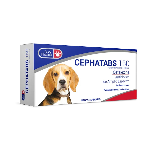 CEPHATABS 150 30 TABS (Antibiótico)