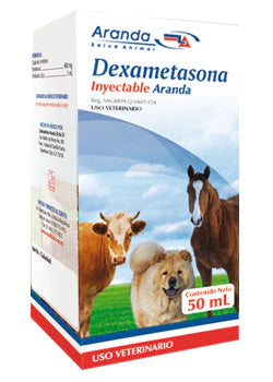 DEXAMETASONA INYECTABLE ARANDA 50 ML (ANTIINFLAMATORIOS-ANALGESICOS Y ANTIPIRETICOS)