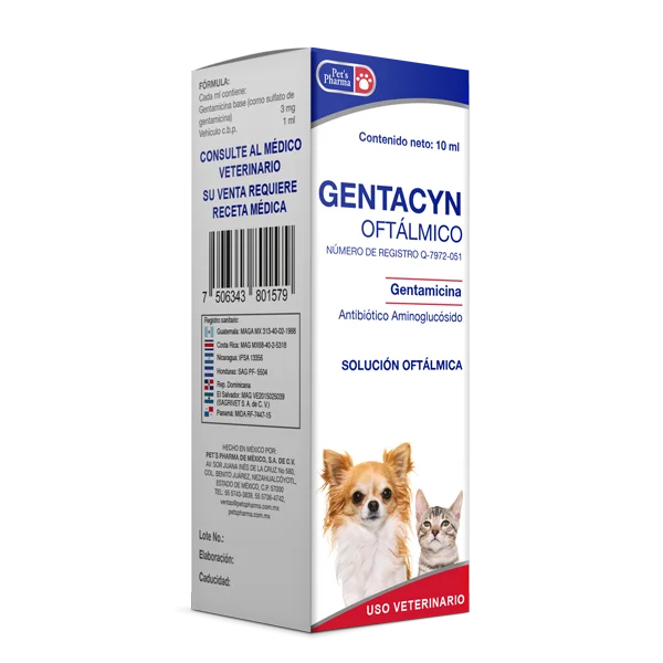 GENTACYN OFTÁLMICO 10 ML (Antibiótico)