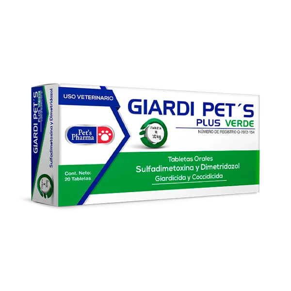 GIARDI PETS PLUS VERDE 20 TABS