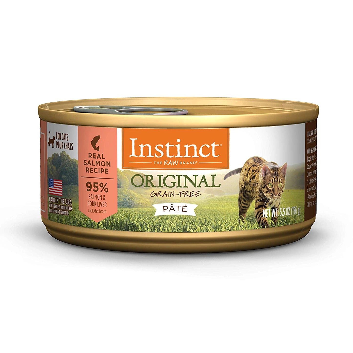 INSTINCT ORIGINAL GRAIN-FREE SALMON FOR CATS - CANNED