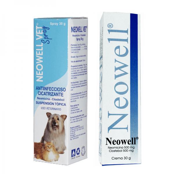 NEOWELL VET® Crema 30 G. Cicatrizante