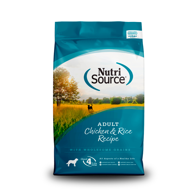 NUTRI SOURCE ADULT CHICKEN & RICE