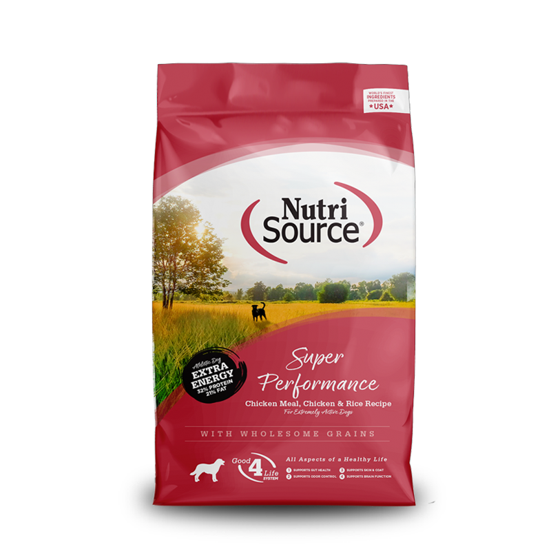NUTRI SOURCE SUPER PERFORMANCE CHICKEN & RICE