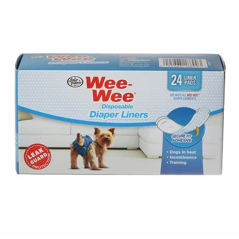 WEE-WEE PROTECTORES DESECHABLES – 24 UNIDADES