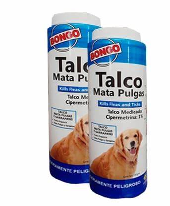 TALCO BONGO CONTRA PULGAS Y GARRAPATAS