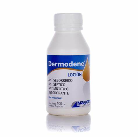 DERMODENE LOCION 100 ML (ANTISÉPTICO, ANTISEBORREICO, ANTIMICÓTICO, ANTIINFLAMATORIO)