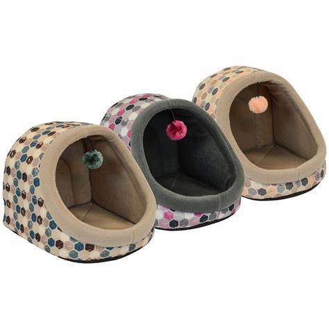 CAMA COZY PET® HOODED CAT BED 14"