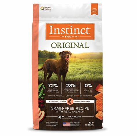 INSTINCT ORIGINAL GRAIN-FREE SALMON FOR DOGS