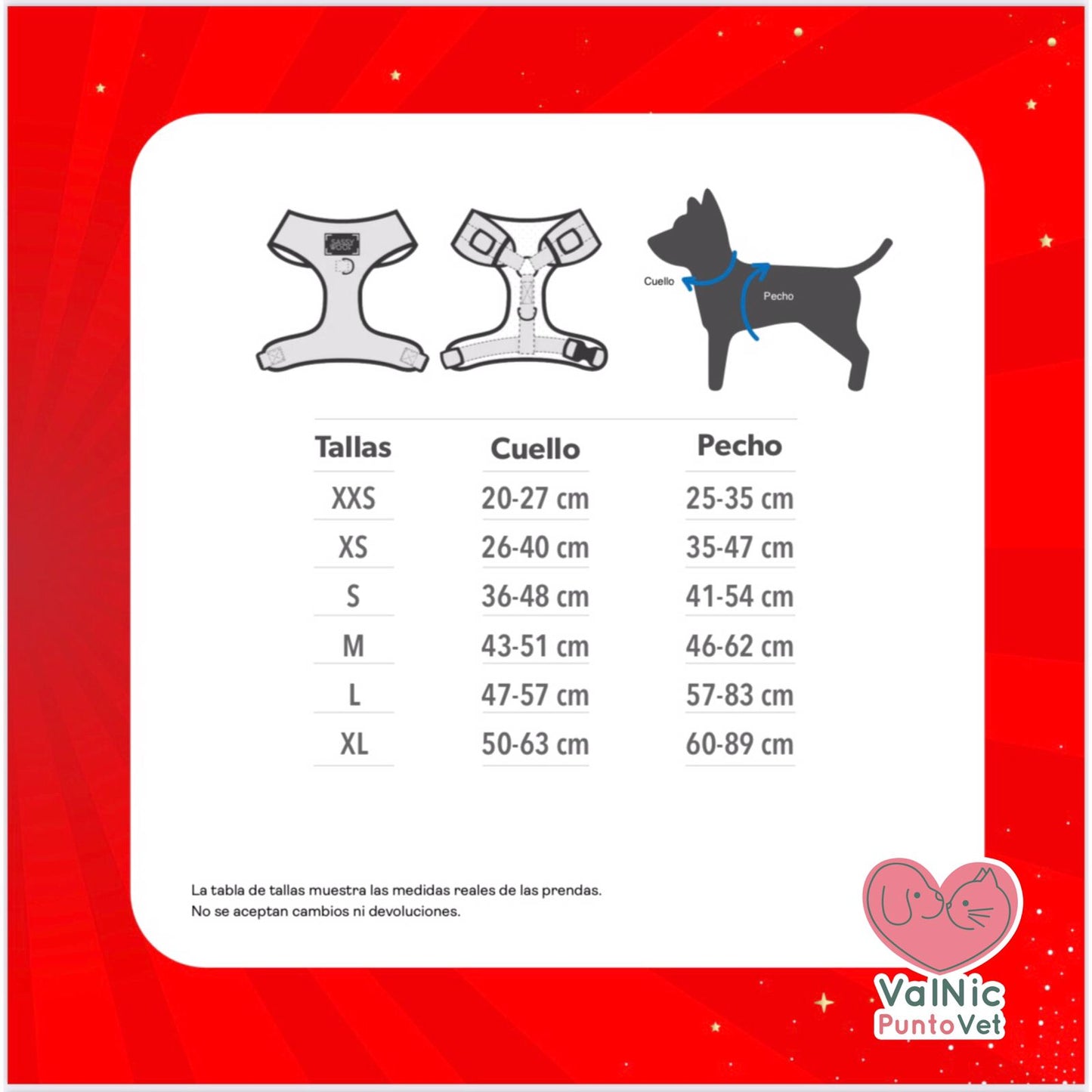 Colección navideña pecheras - Correas