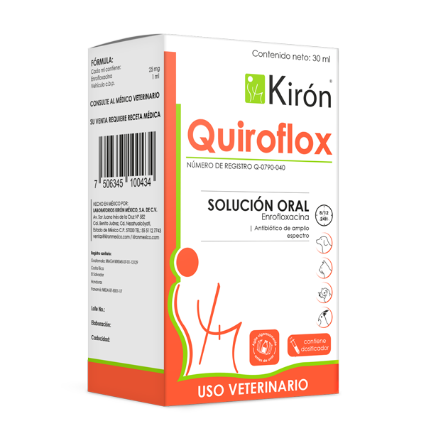 Quiroflox Solución oral 30 ml (Antibiótico)