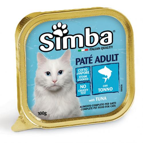 SIMBA BANDEJA DE ALUMINIO PARA GATO - PATÉ DE ATÚN