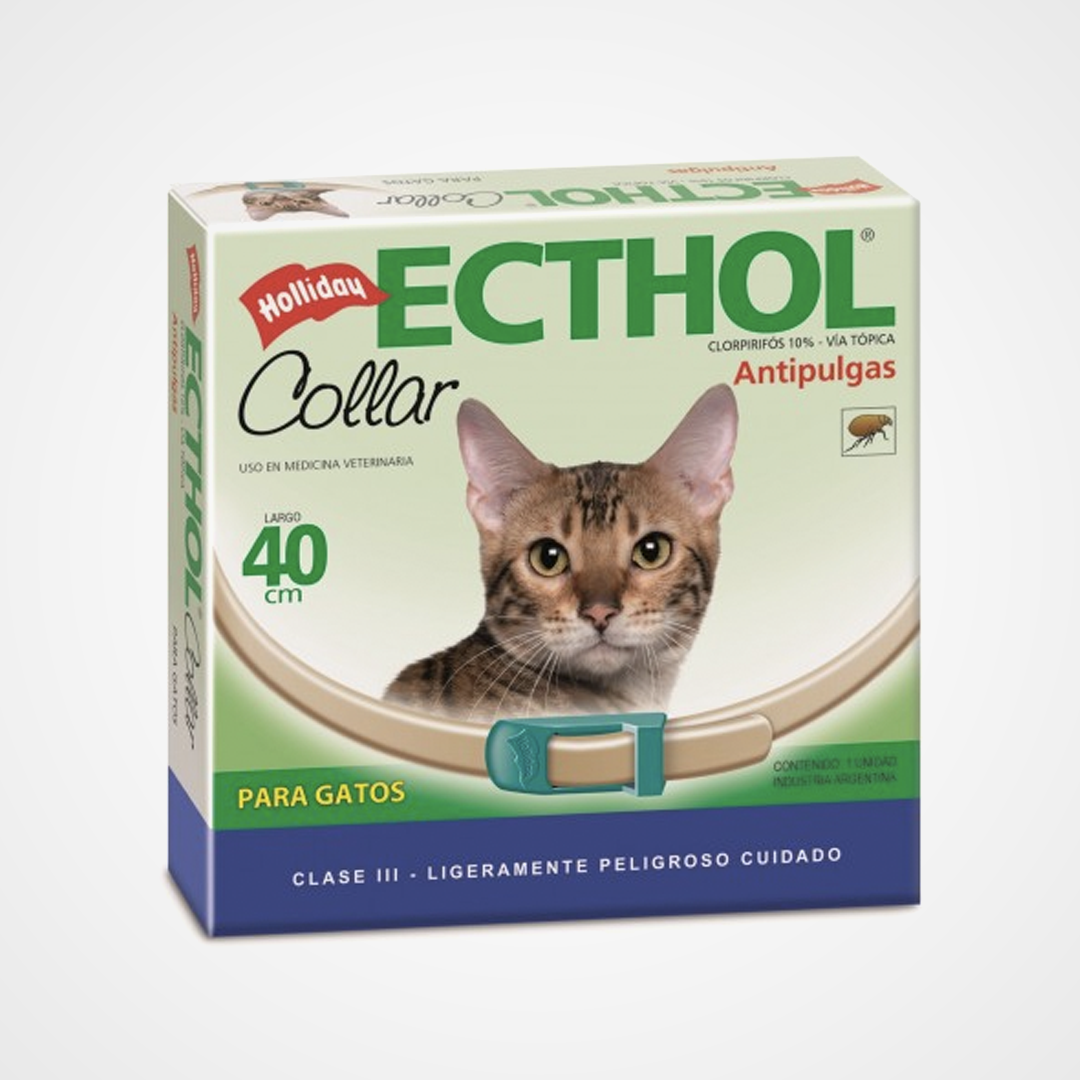 ECTHOL COLLAR GATOS (collar de 40 cm)