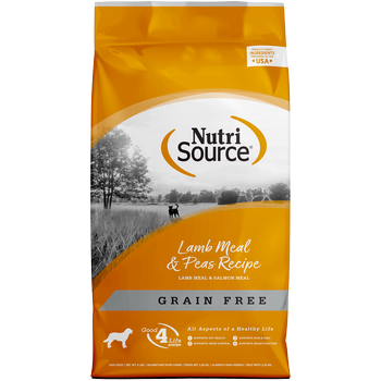 NUTRI SOURCE LAMB & PEA GRAIN FREE