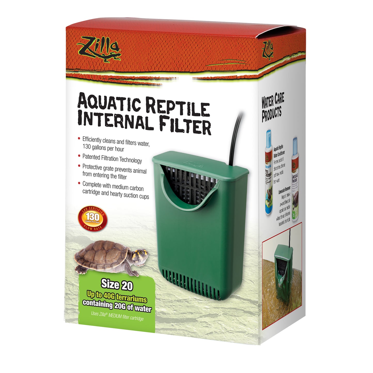 ZILLA AQUATIC REPTILE INTERNAL FILTER