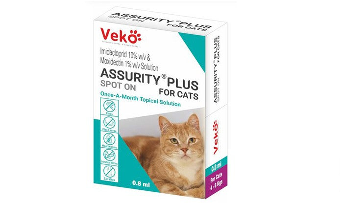 ASSURITY PLUS GATO STOP ON 0.8 ML HASTA 8 KG