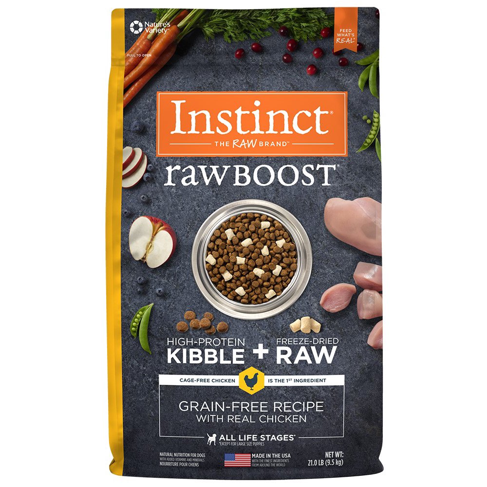 INSTINCT RAW BOOST GRAIN-FREE CHICKEN – FOR DOGS