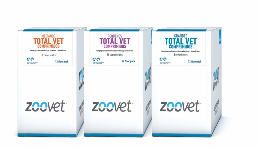 TOTAL VET COMPRIMIDOS ZOOVET (vitaminas)