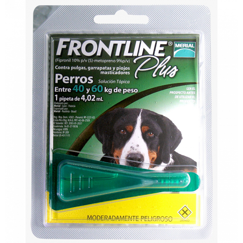 FRONTLINE PLUS 4.2 ML DE 40 A 60 KG