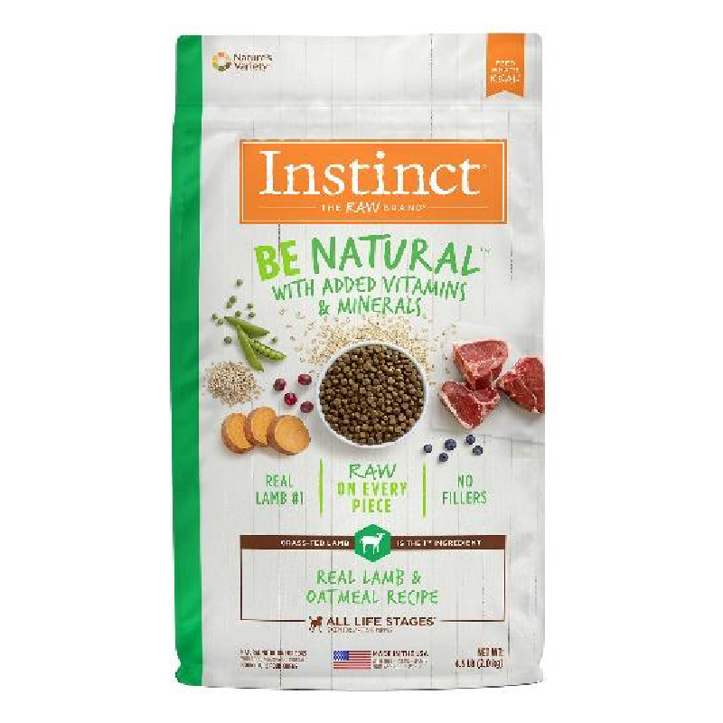 INSTINCT BE NATURAL BEEF & BARLEY FOR DOGS