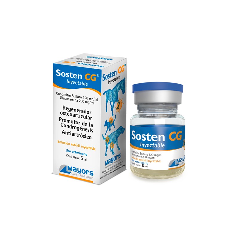 SOSTEN CG INYECTABLE REGENERADOR DEL CARTÍLAGO 5 ML