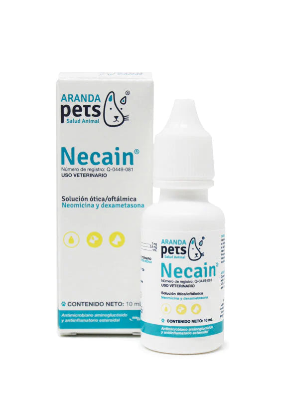 NECAIN 10 ML ARANDA PETS (OFTALMICOS)
