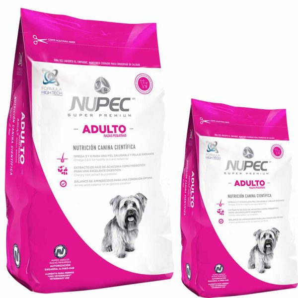 ALIMENTO NUPEC PARA PERRO ADULTO RAZA PEQUEÑA
