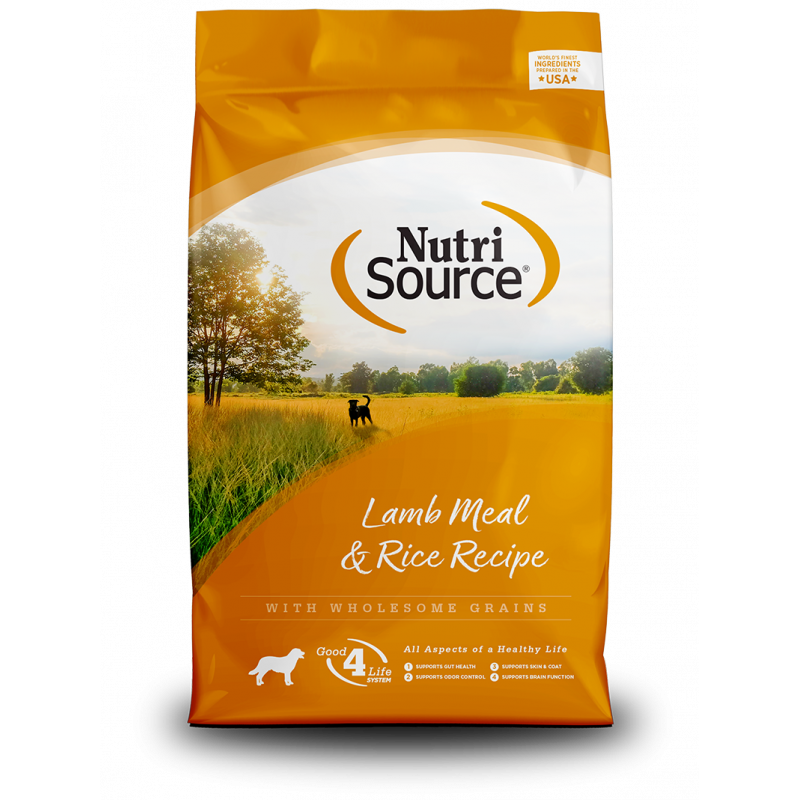 NUTRI SOURCE LAMB MEAL & RICE