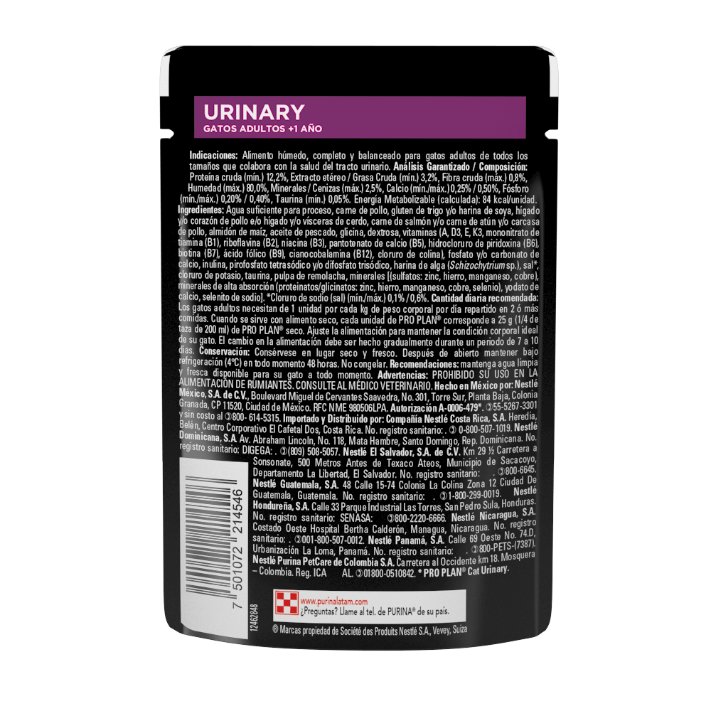 Pro Plan Pouch Gato Urinary Pollo